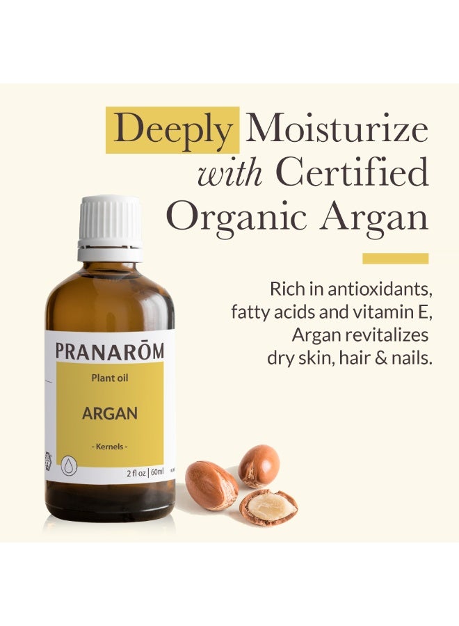 PRANAROM Pranarôm Organic Argan Botanical Oil 50ml - Image 4